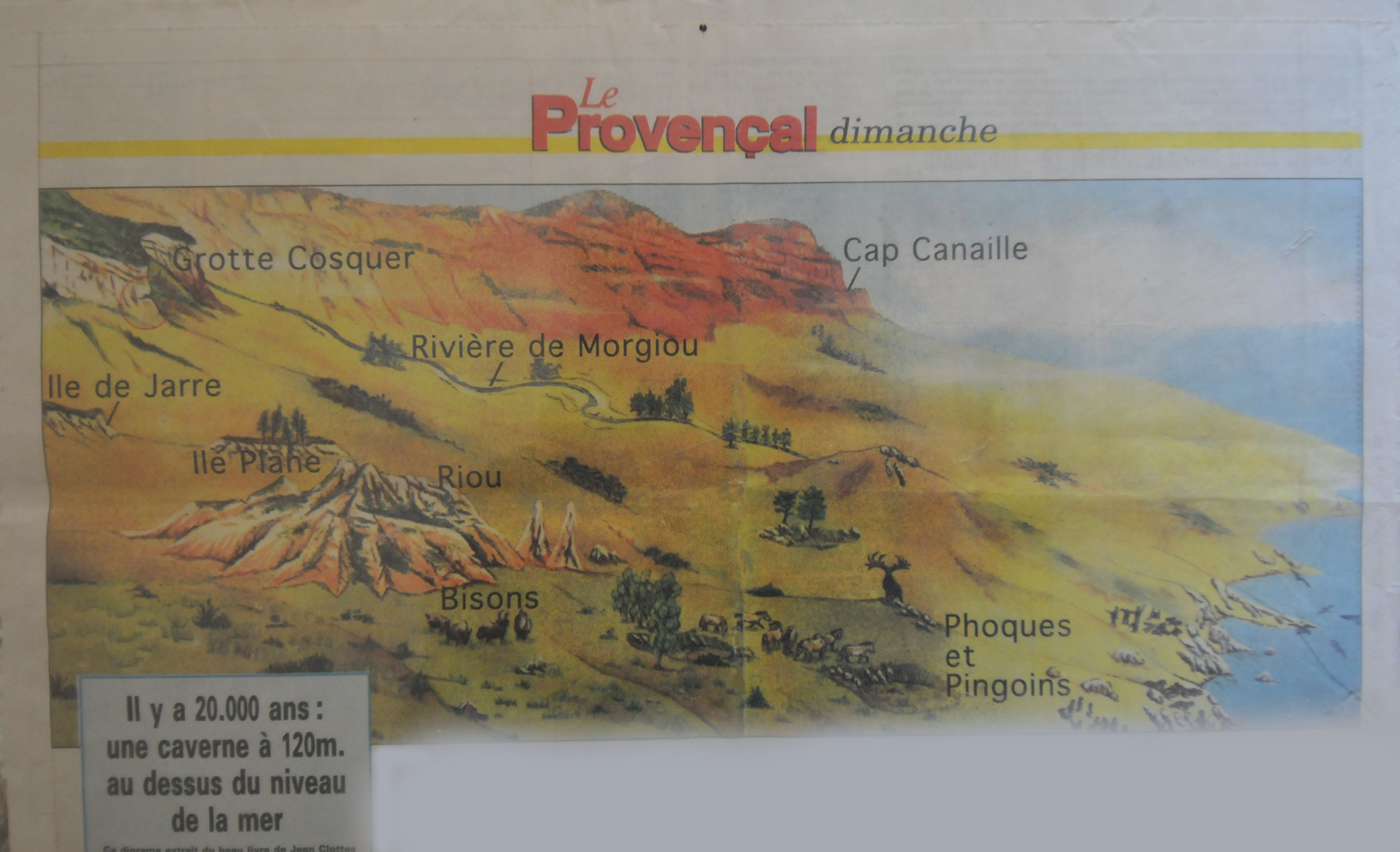 Massif Calanques -20000 ans